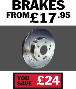 Cheap car brakes from £17.95 saving you £24 with Setyres