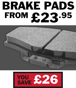 Buy cheap car brake pads from £23.95 from Setyres saving £26