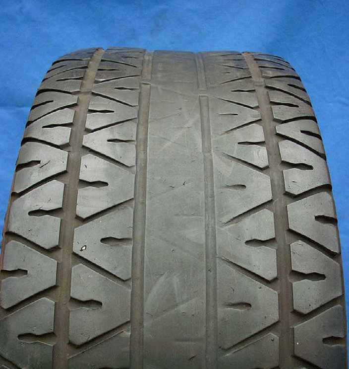 Example tyre wear images from Setyres